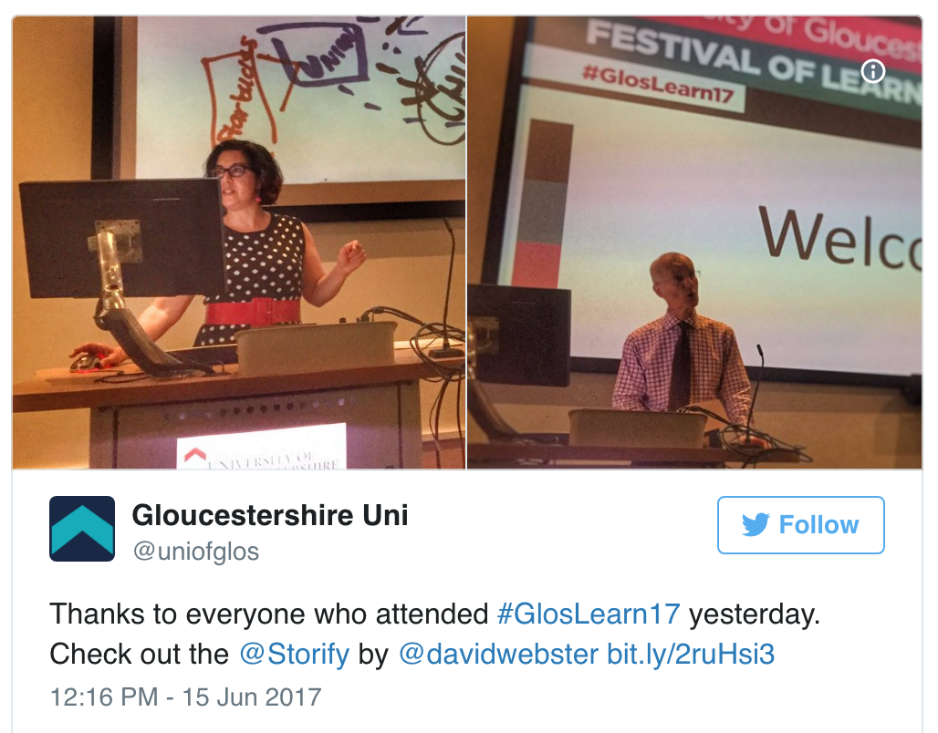 Storify of the event