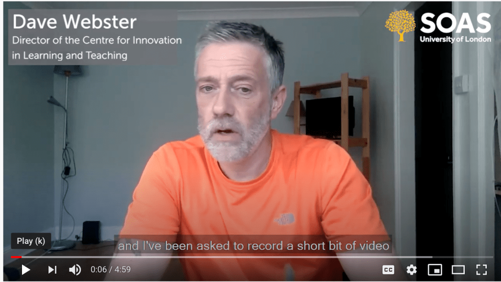 Short video about Remote&nbsp;Learning