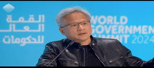 A clip from the Interview with Jensen Huang at the World Governments Summit, 2024
