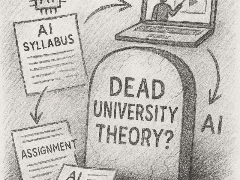 Dead University Theory?